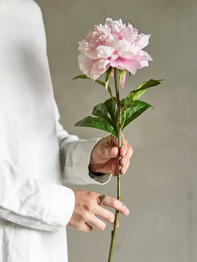 Flor artificial Bloomingville, de espino blanco