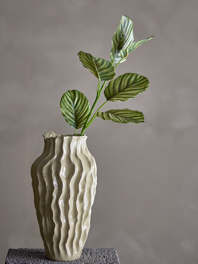 Flor artificial Bloomingville, de espino blanco