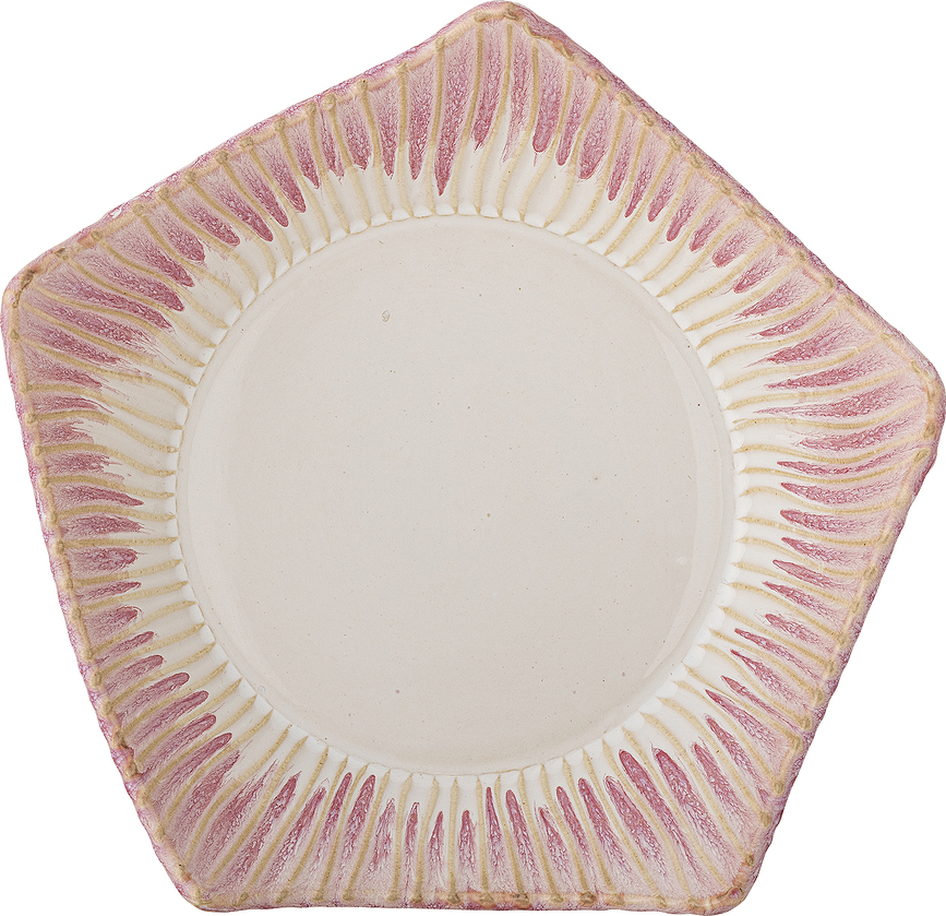 Floral Dekorativna skleda, 28 cm, roza