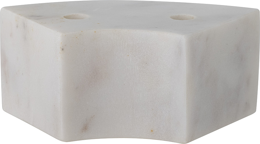 Florida Bougeoir, blanc, en marbre