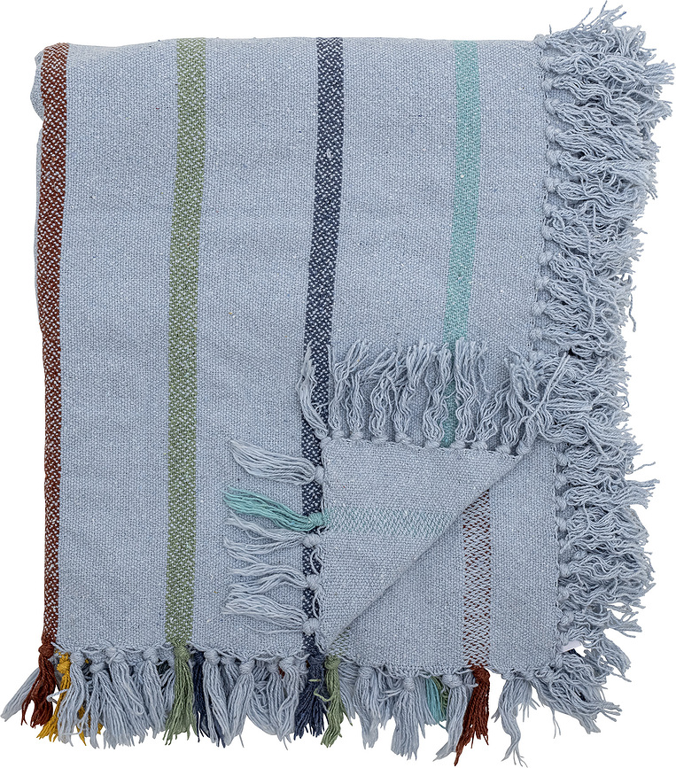 Frey Plaid 130 x 160 cm, bleu