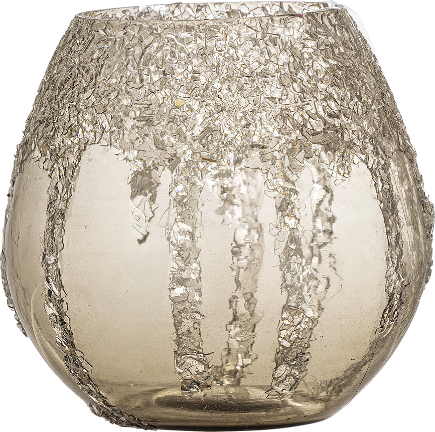 Frosty Photophore pour bougies chauffe-plat