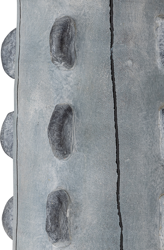 Gadiela Lampe de Table 90 cm, beige et bleue