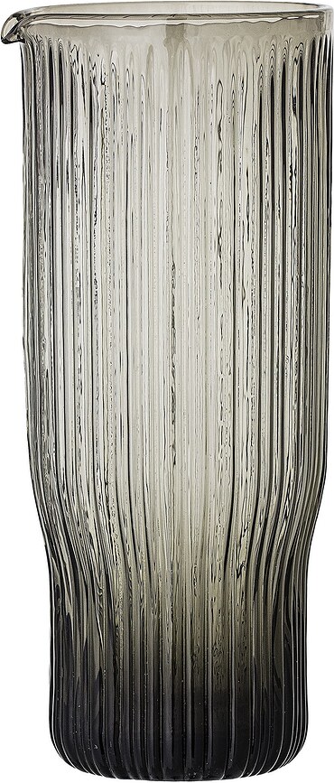 Garrafa de cristal Bloomingville, gris