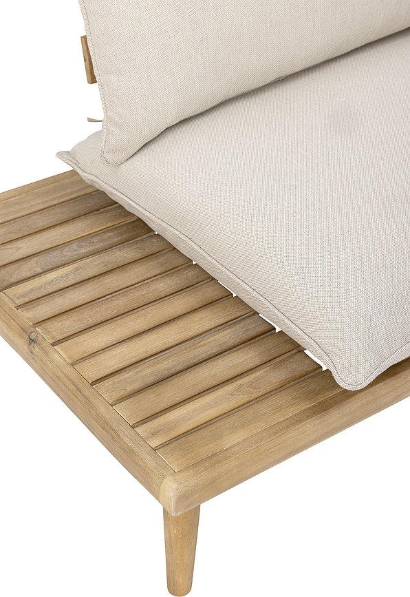 Gartensofa mit Tisch Cesano Lounge, 3-teilig