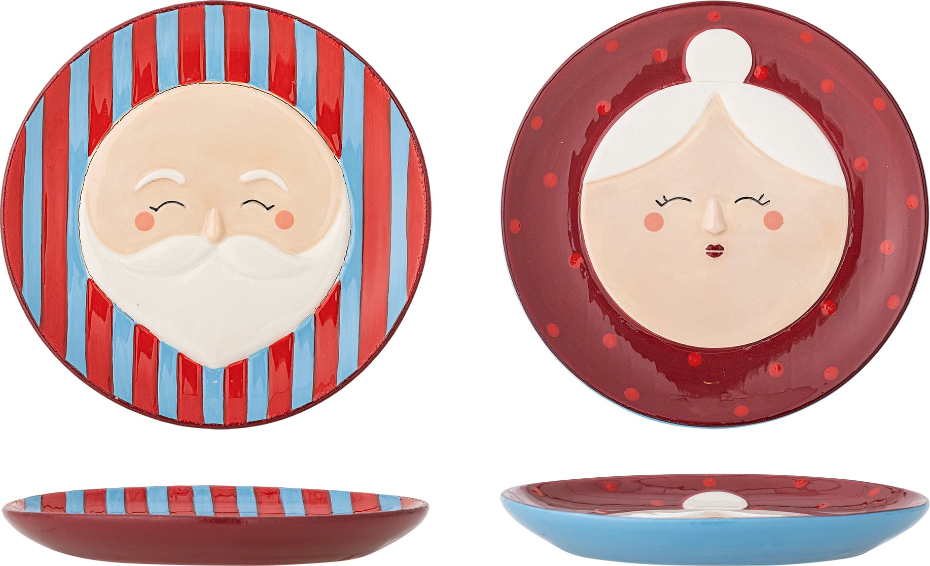 Granny Dessertteller 16 cm, rot, 2 St.