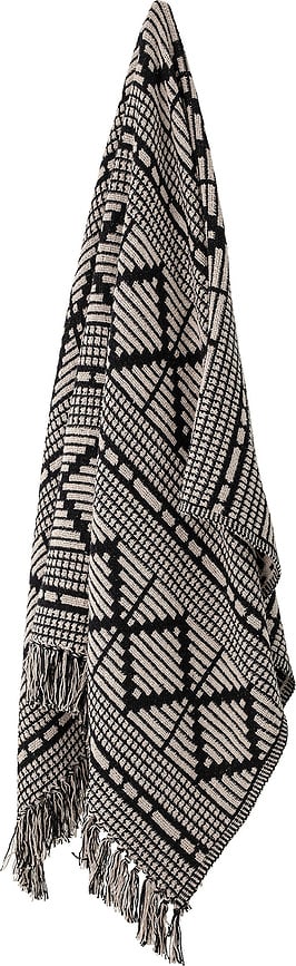 Gutte Deka 130 x 160 cm crna reciklirana