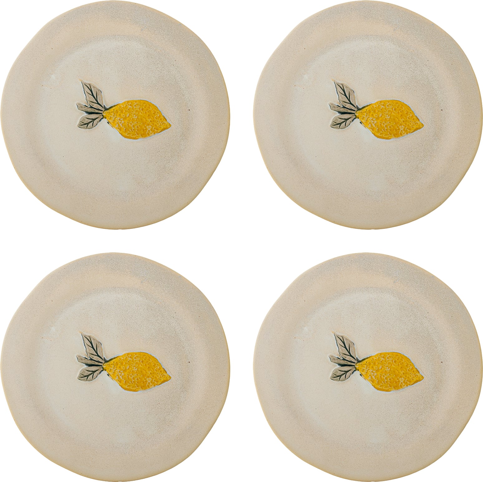 Hadden Frühstücksteller Zitrone 21 cm, 4 St.
