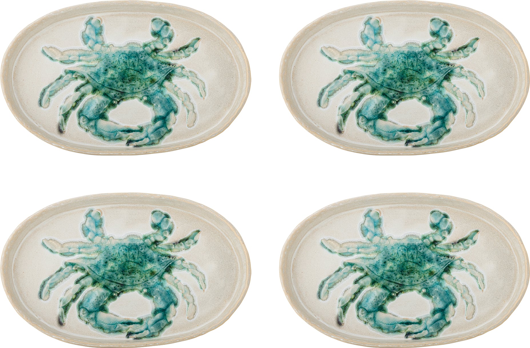 Hadden Speiseteller oval 29 cm, 4 St.