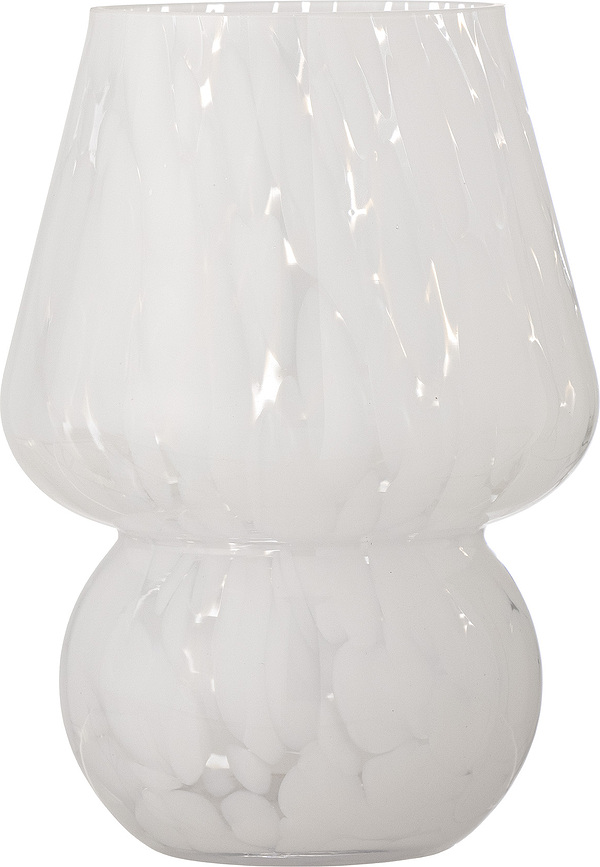 Halim Vase 18,5 cm, blanc