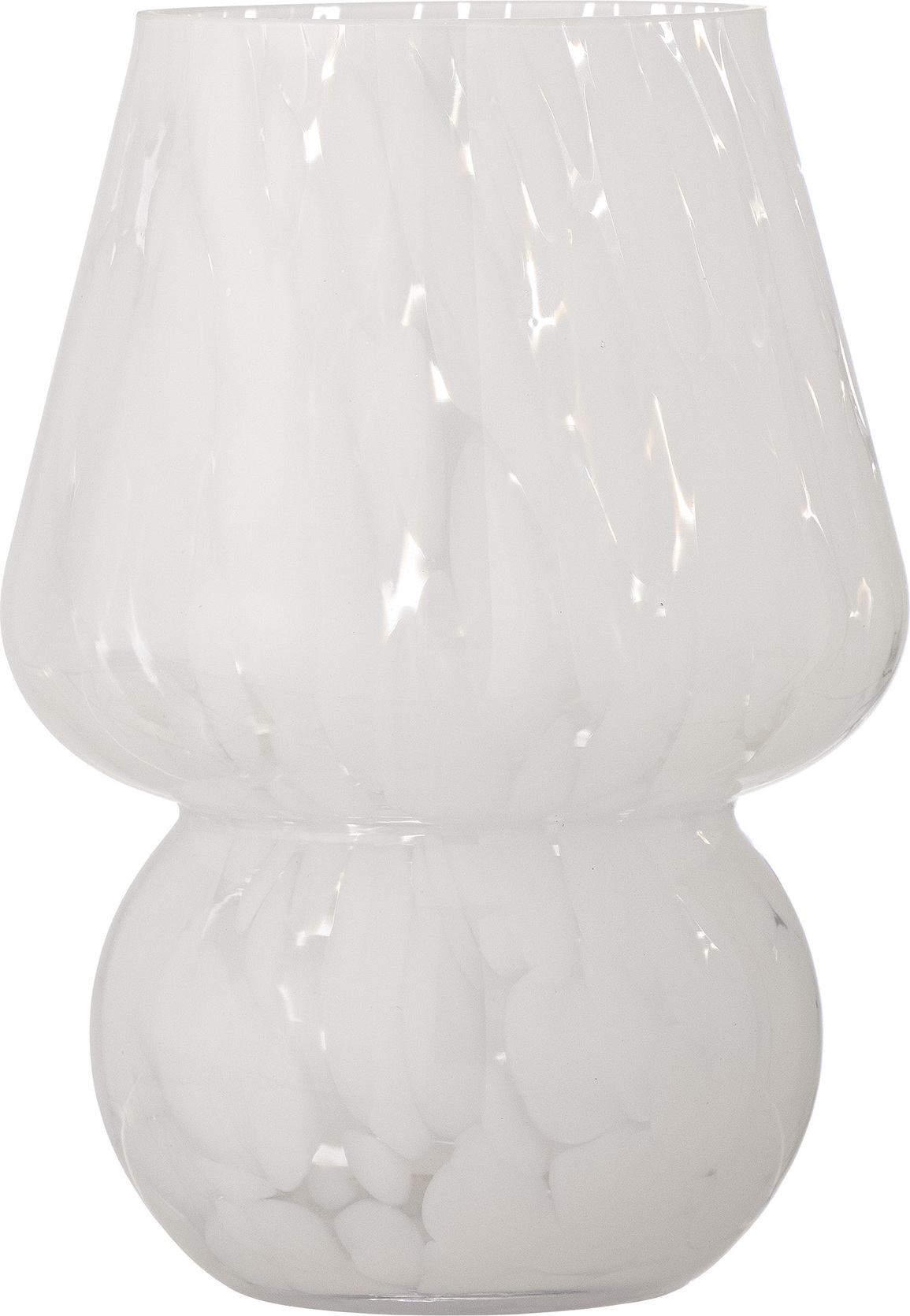 Halim Vase 18,5 cm weiß