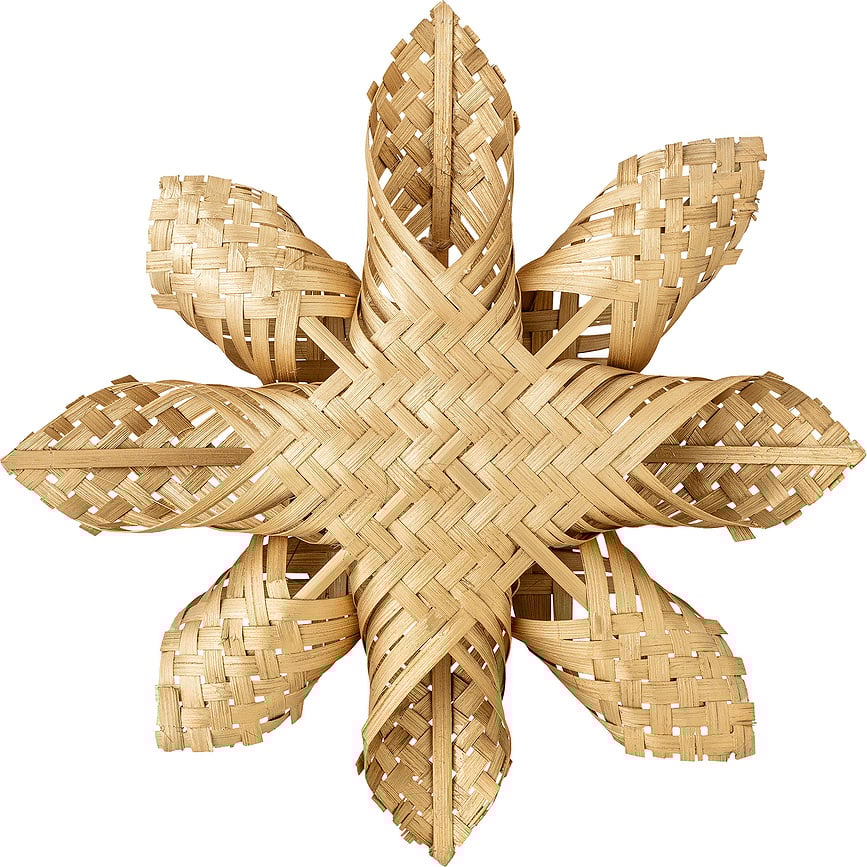 Hani Božična dekoracija, 33 cm, zlata