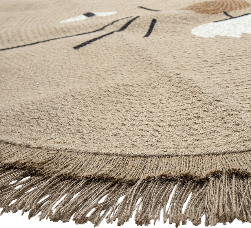 Harrison Tapis, diamètre 100 cm, en jute