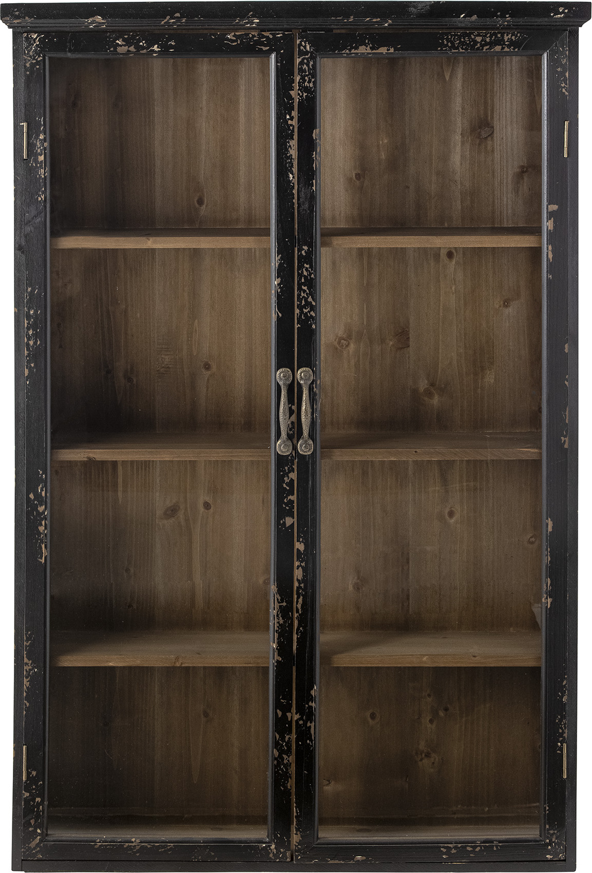 Hazem Wandschrank 122 cm schwarz