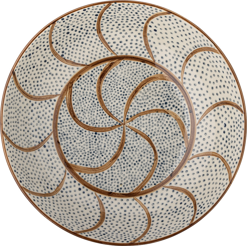 Heikki Bol 32 cm, brun-bleu