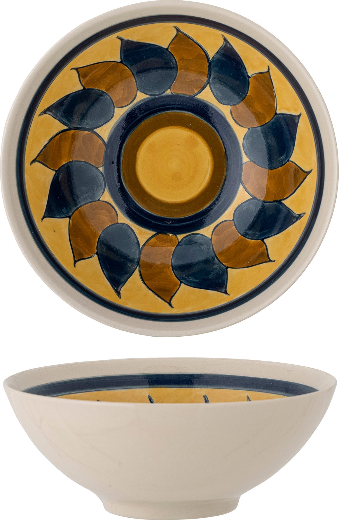 Heikki Schüssel 19 cm gelb-braun