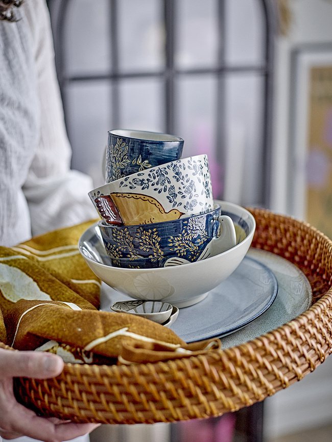 Hezha Μπολ, 460 ml, σκούρο μπλε