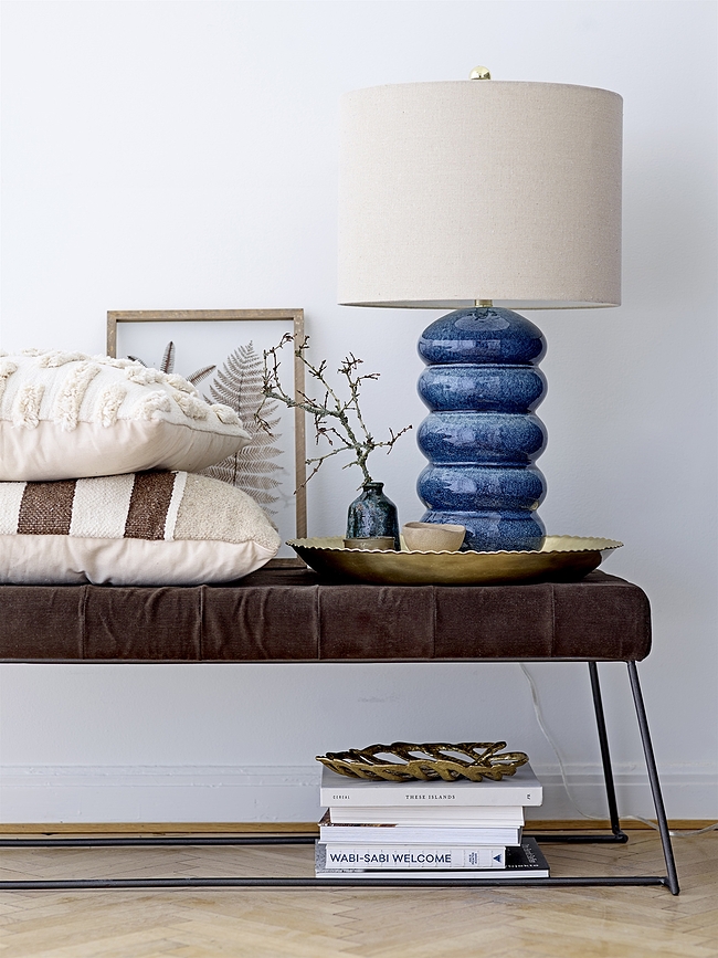 Hoja decorativa Bloomingville, dorada