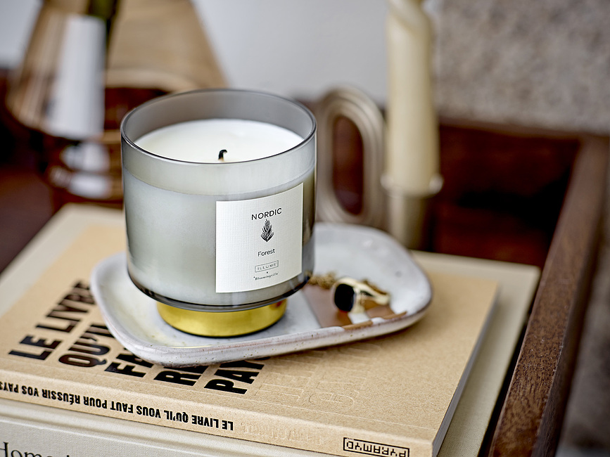 Illume Bougie Parfumée Cozy Nectarine, 9 cm