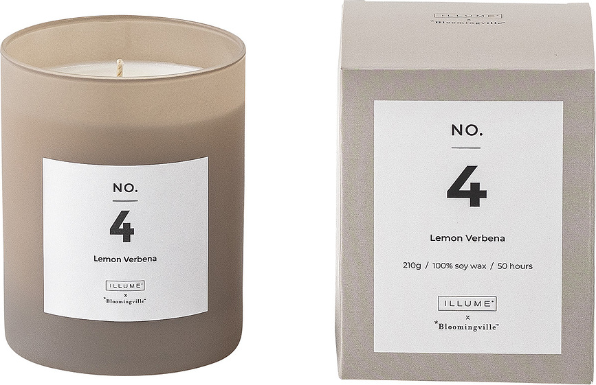 Illume No.4 Bougie Parfumée, Verveine Citronnée, 10 cm