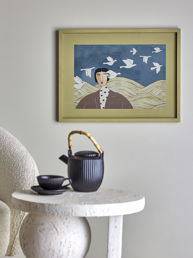Illustrazione con cornice Flyvielle 47 x 62 cm