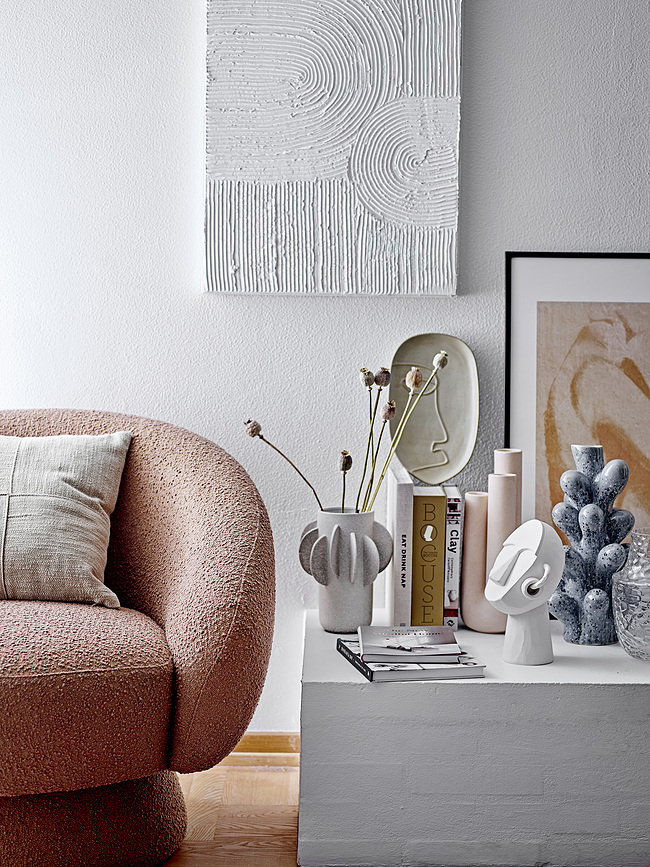 Innes Βάζο, 36,5 cm, μπλε