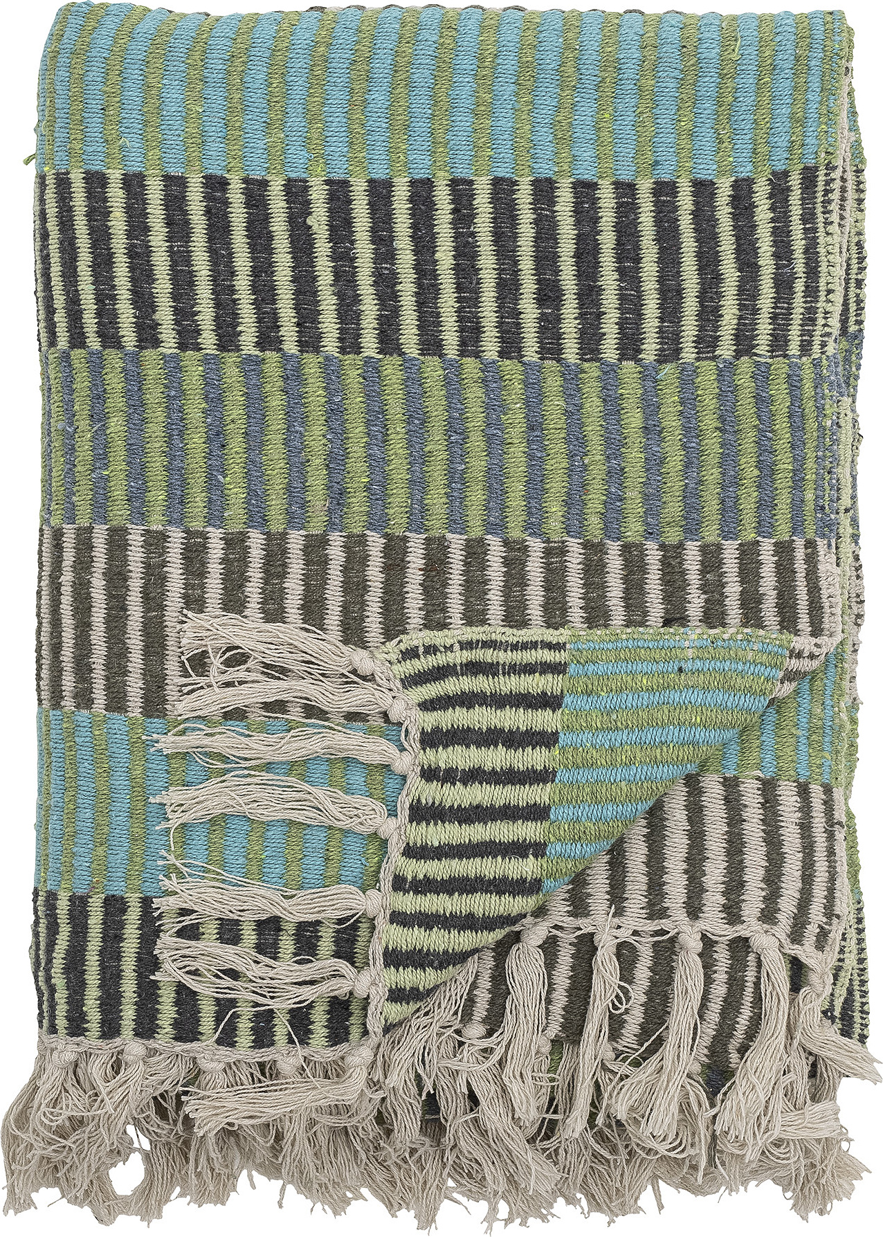 Isnel Decke 130 x 160 cm blau