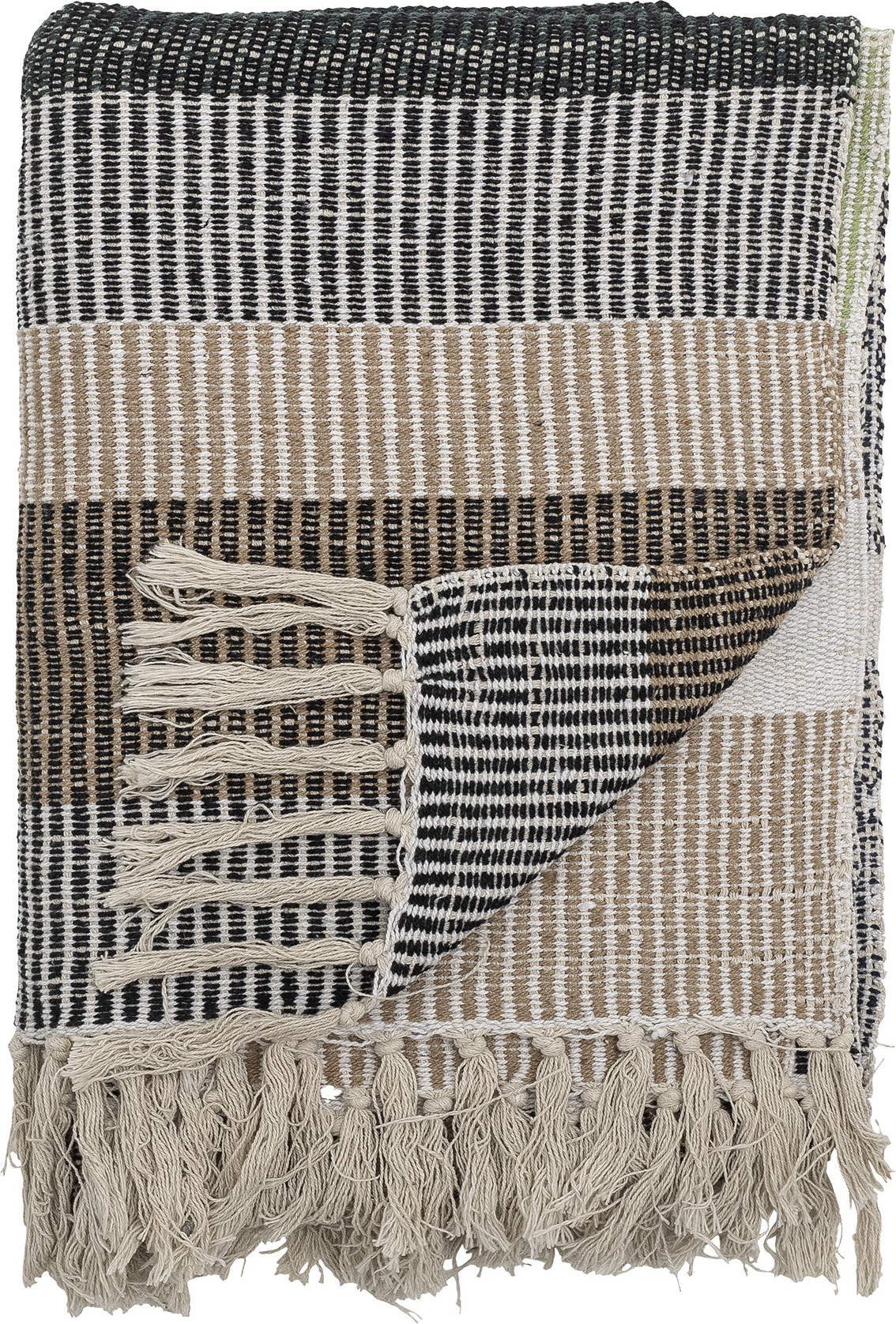 Isnel Decke 130 x 160 cm braun