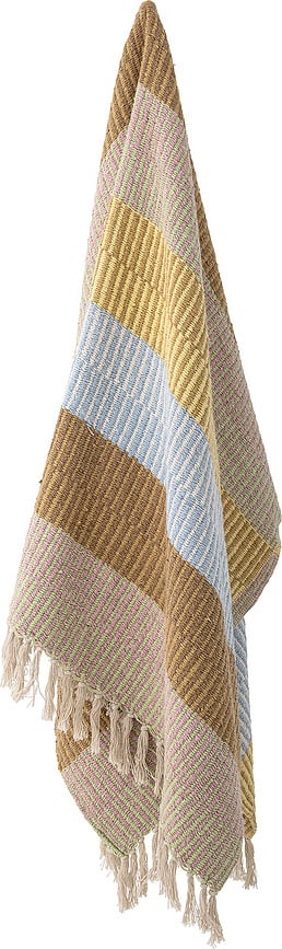 Isnel Plaid 130 x 160 cm, jaune