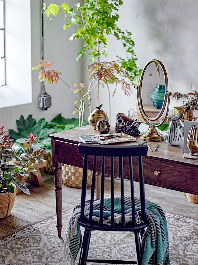 Isnel Plaid 130 x 160 cm, jaune