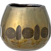 Ivalo Kerzenhalter für Teelichter 8,5 cm goldfarben