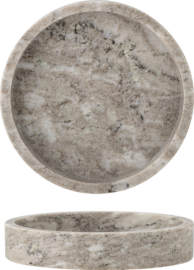 Ivette Plateau, 20 cm, marbré