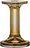 Jamey Ljusstake för klassiskt ljus 13,5 cm, glas