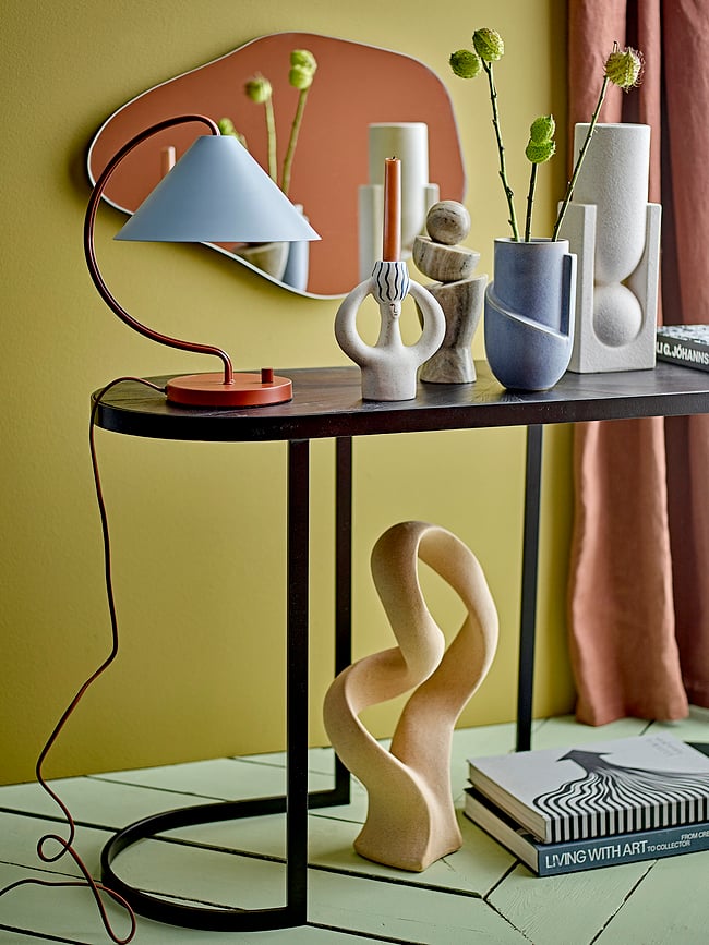 Janya Lampa stolna 35 cm crvena