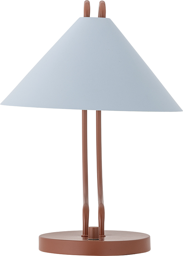 Janya Lampe de Table 35 cm, rouge