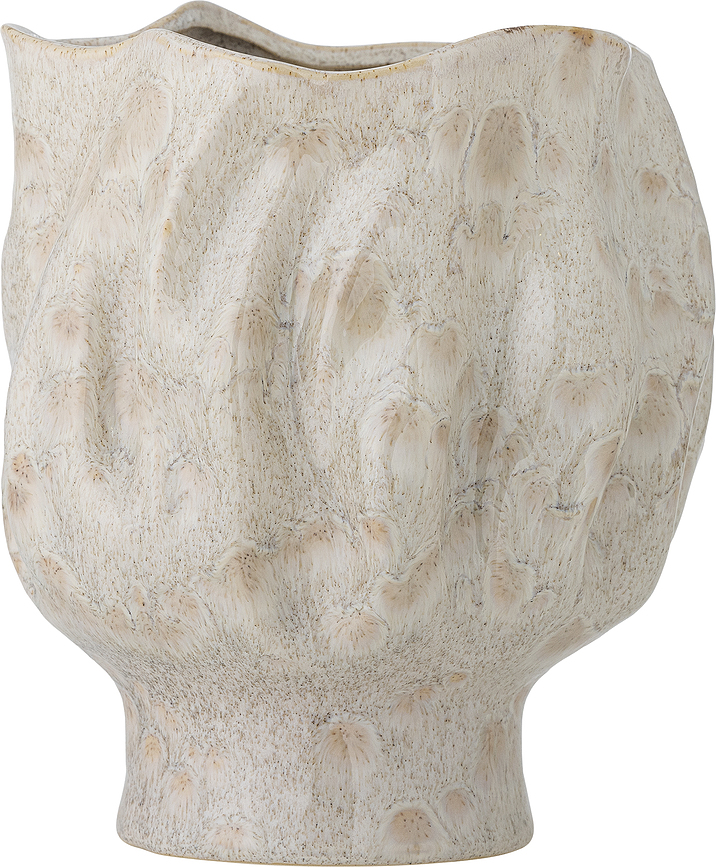 Jarrón Adair, 24 cm, blanco