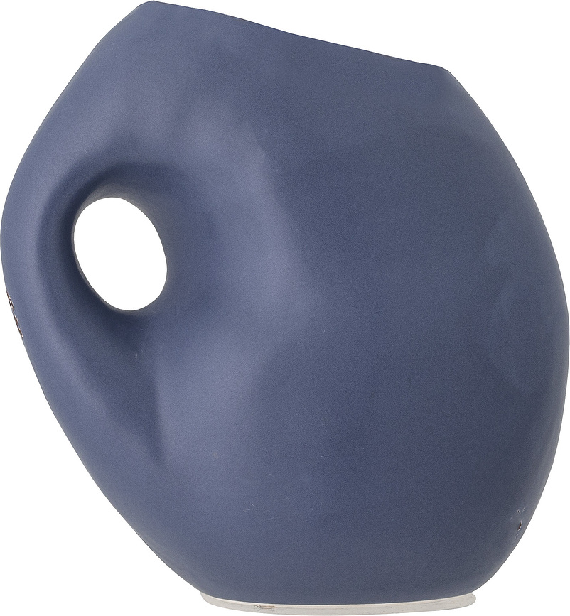 Jarrón Asya, 16 cm, azul