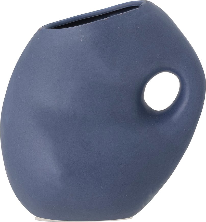 Jarrón Asya, 16 cm, azul