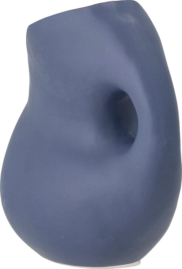 Jarrón Asya, 16 cm, azul