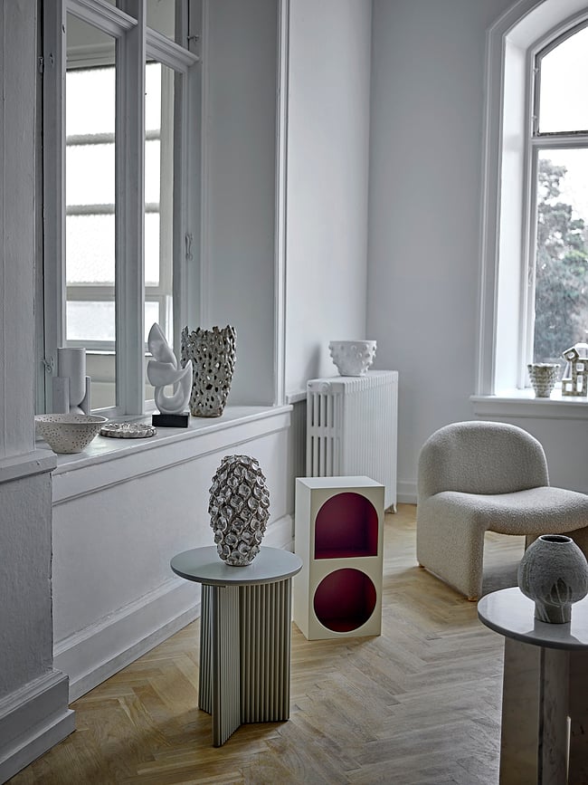 Jarrón decorativo Glenda, 34 cm