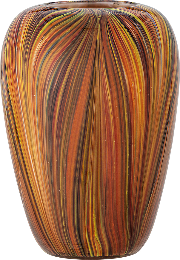 Jarrón decorativo Sunny, 22,5 cm, naranja