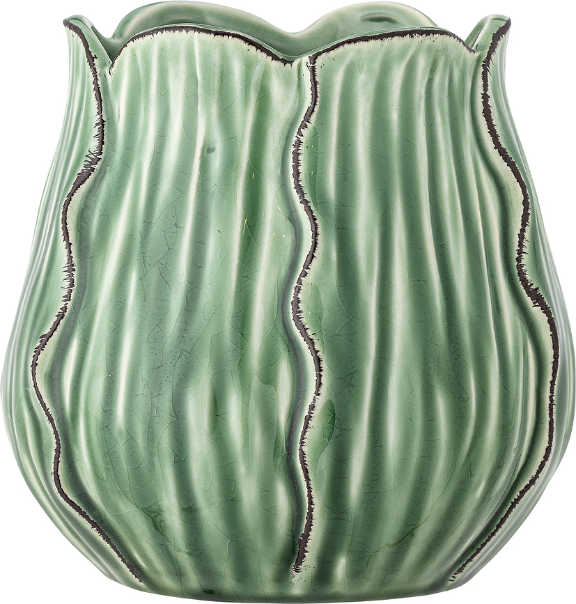 Jarrón Elros, 14,5 cm, verde