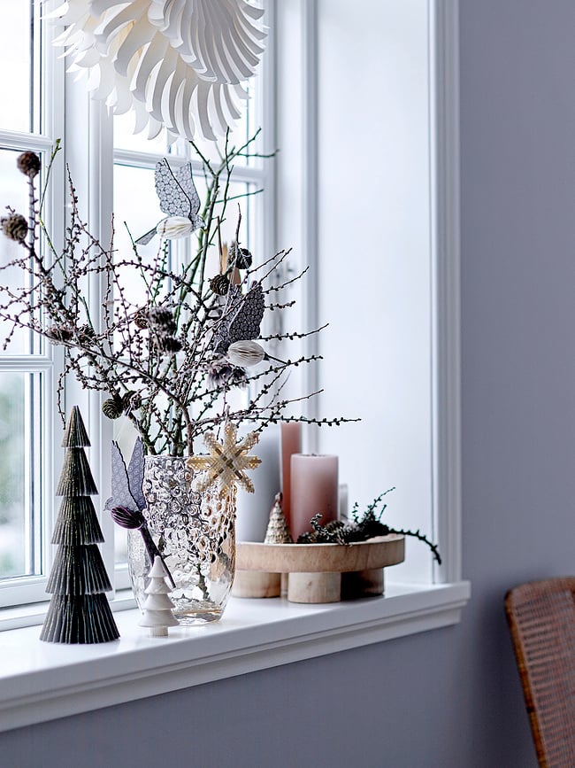 Jarrón esmaltado, 22,5 cm