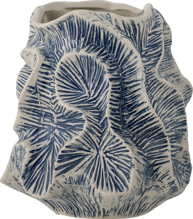 Jarrón Guxi, 19,5 cm, azul