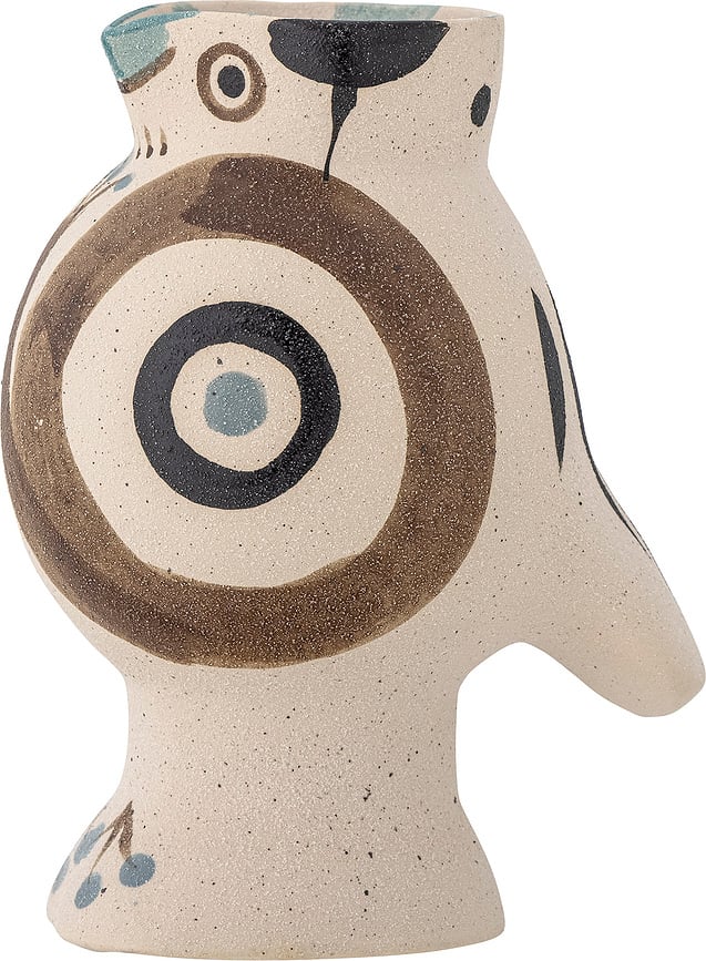 Jarrón Mahrab, diseño de pájaro, 20,5 cm