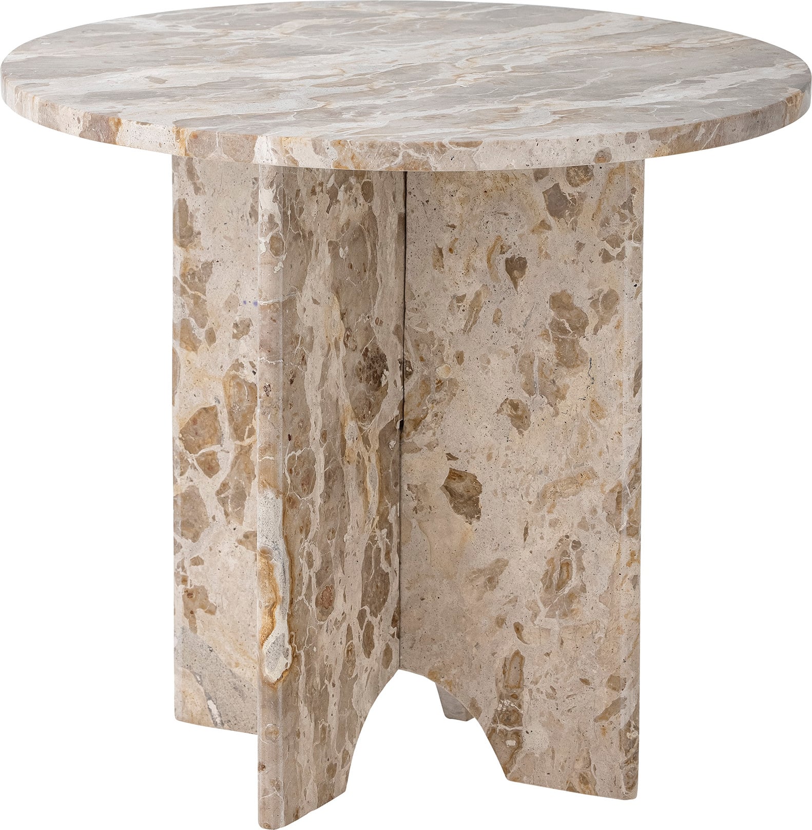 Jasmia Beistelltisch 42 cm beige
