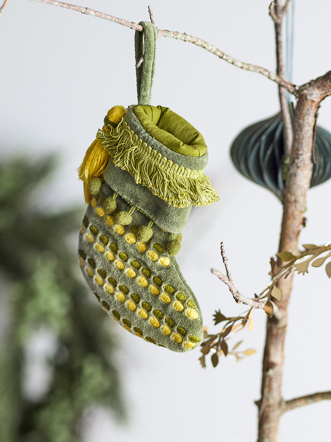 Jeanne Botte de Noël, verte