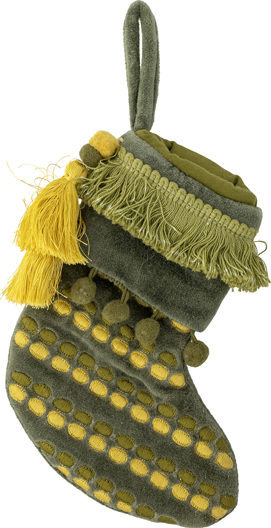 Jeanne Weihnachtsstrumpf, grün