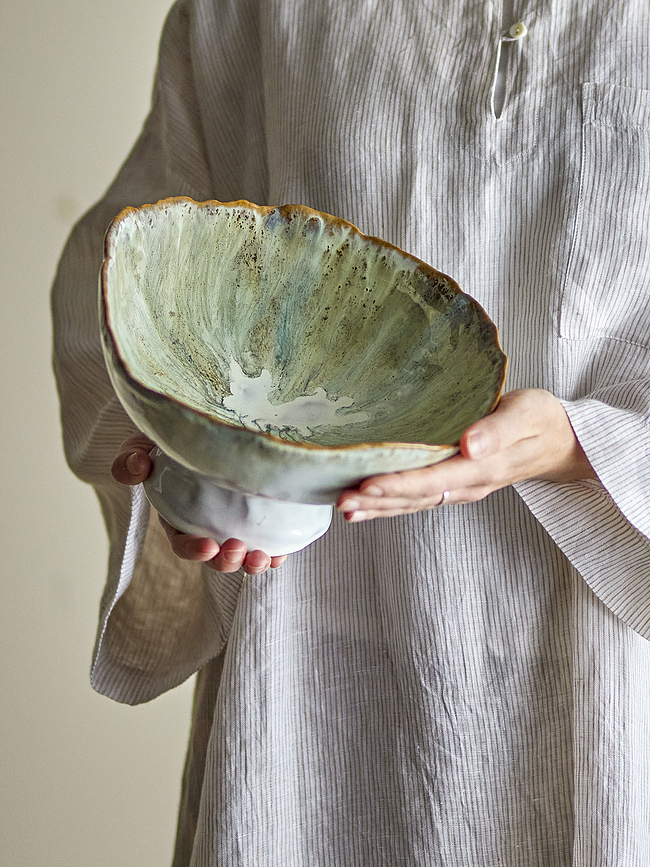 Joby Coupe décorative, 24 cm, verte