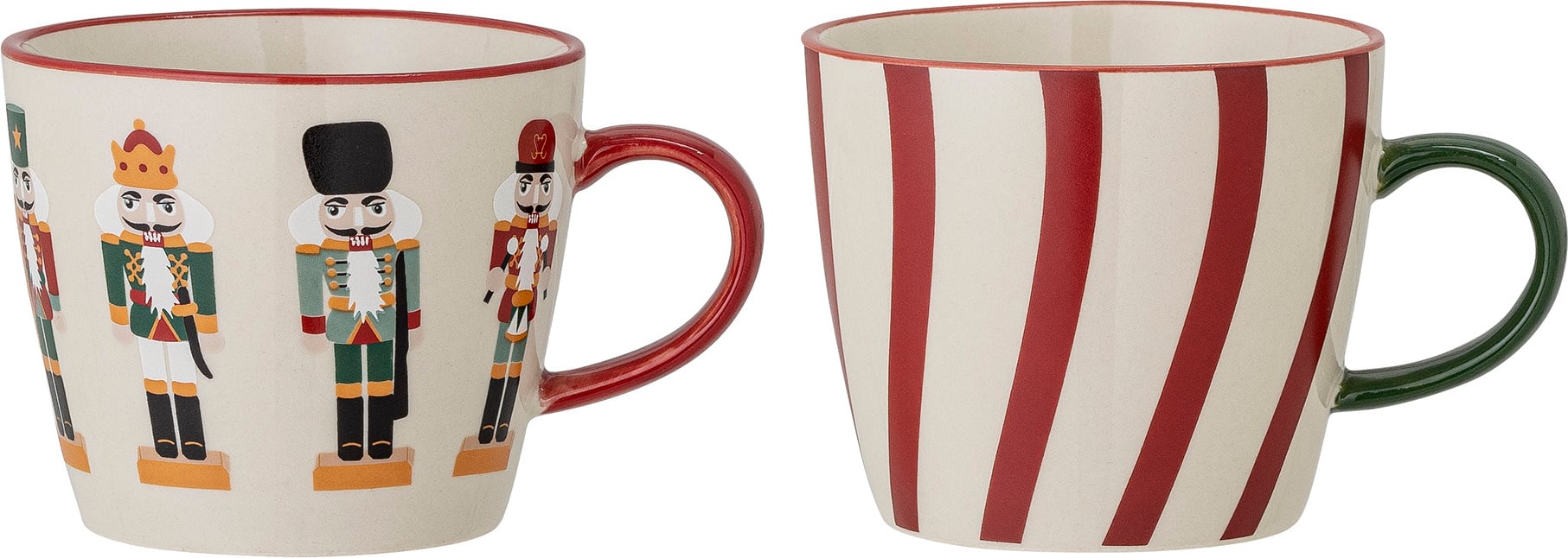 Jolly Becher 300 ml grün-rot 2 St.